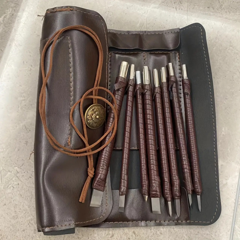 Wood Chisel Set - ‌8pcs Tungsten Steel Carving Chisels Set