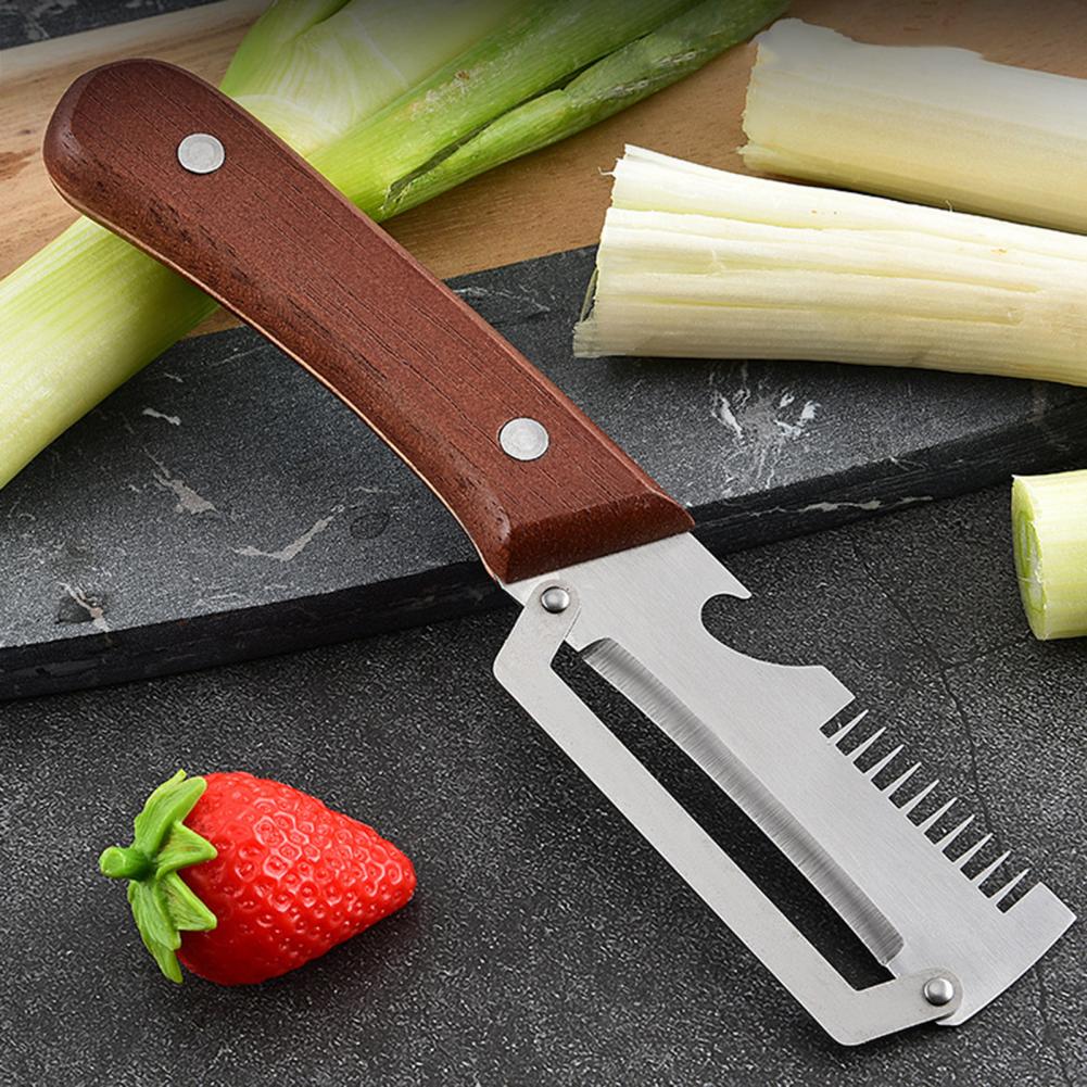 Woodworking Project - 1Pc Stainless Steel 2-in-1 Fruit Peeler,