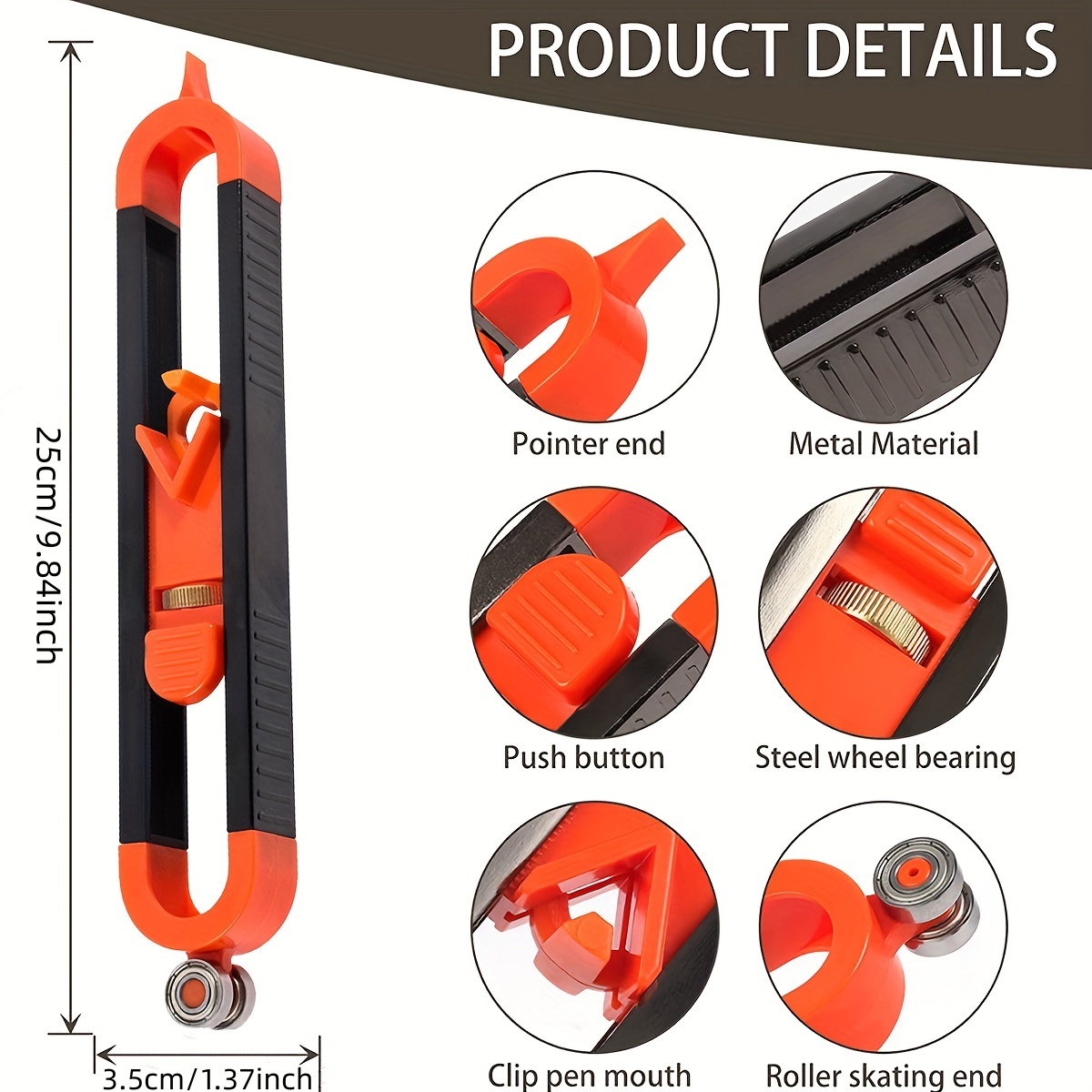 Contour Gauge Scribing Tool, P - đánh giá và giá Woodworking Studio