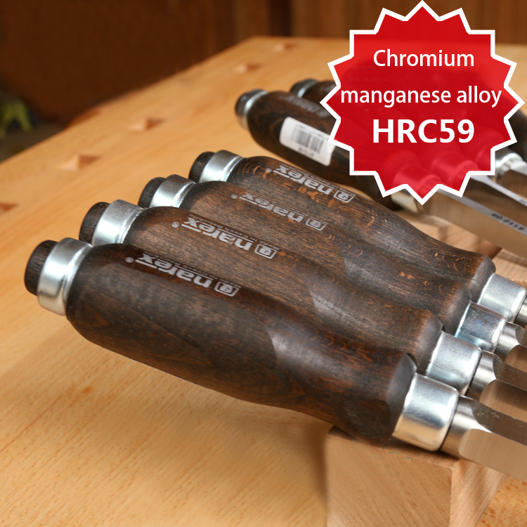 Narex nặng đục Spade Đục gỗ đụ - đánh giá và giá Wood Chisel Set