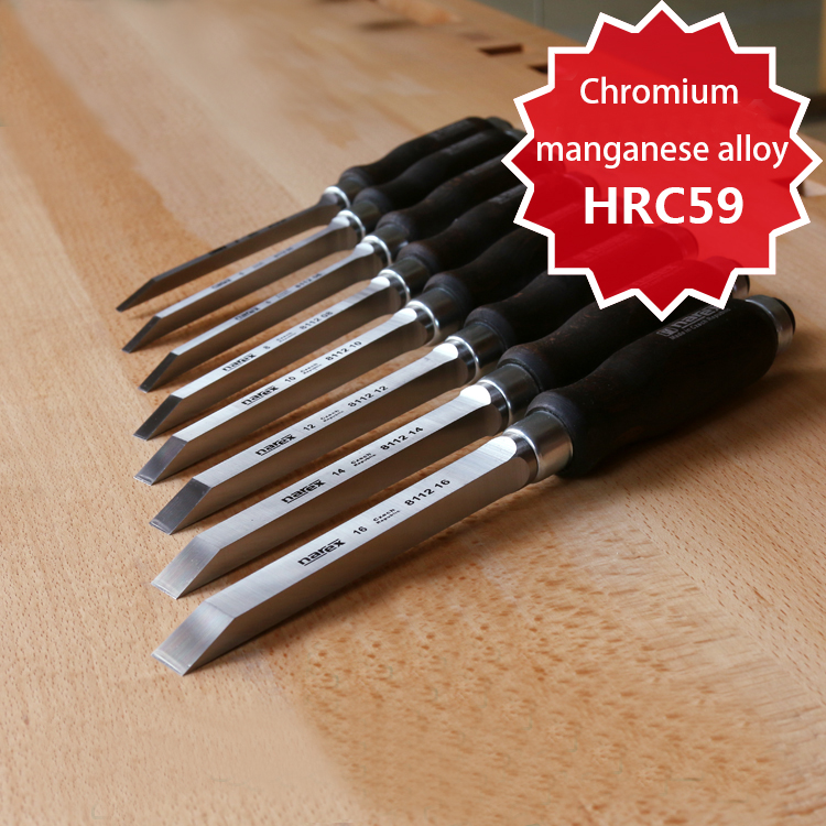 Narex nặng đục Spade Đục gỗ đụ - đánh giá và giá Wood Chisel Set