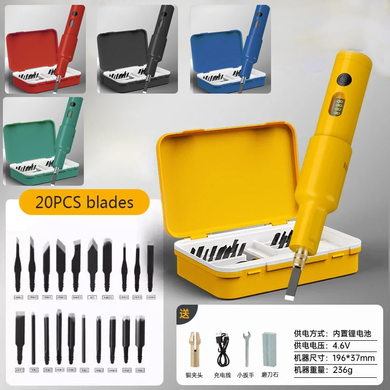 20PCS Blade Electric Engraving - đánh giá và giá Wood Chisel Set