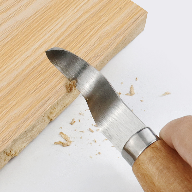 Stainless Iron Carving Knife B - đánh giá và giá Woodworking Studio