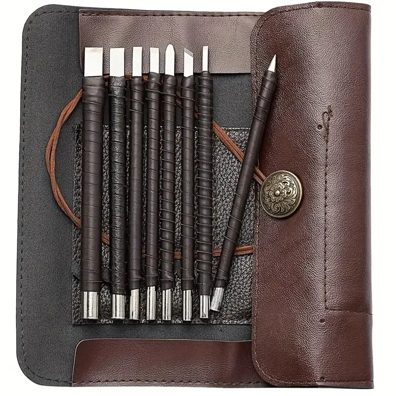 ‌8pcs Tungsten Steel Carving C - đánh giá và giá Wood Chisel Set