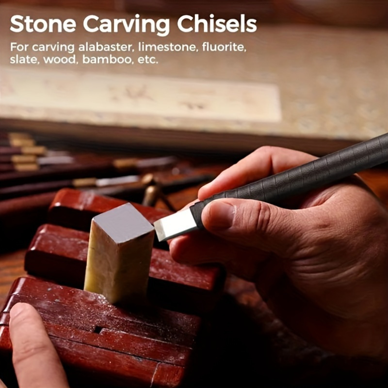 ‌8pcs Tungsten Steel Carving C - đánh giá và giá Wood Chisel Set