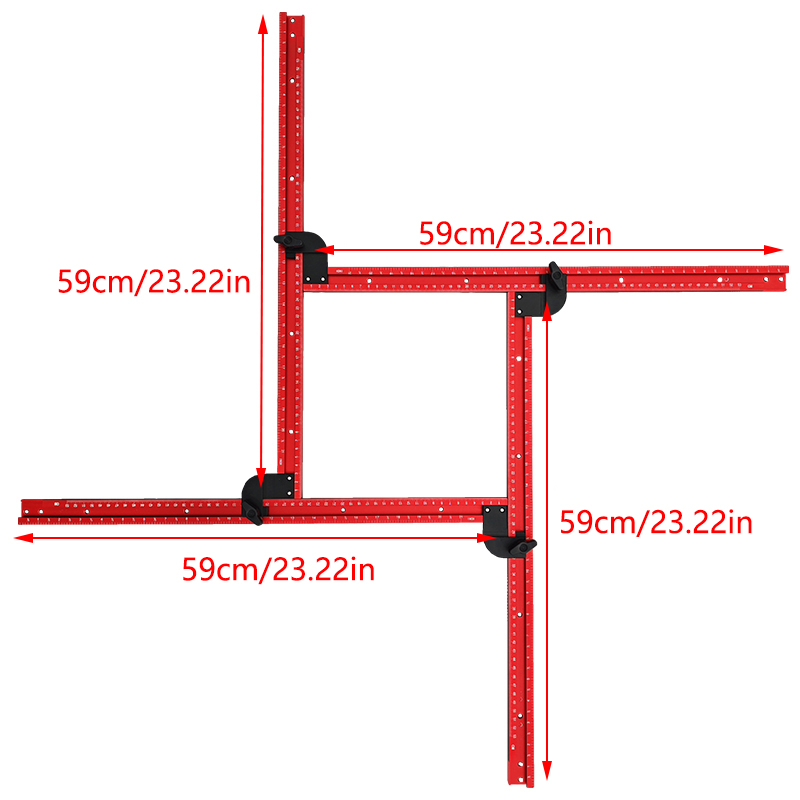 59cm Adjustable Square Router  - đánh giá và giá Woodworking Manufacturing