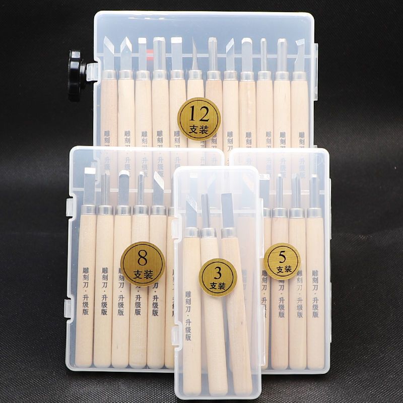 Carving Knife Set Woodblock Ru - đánh giá và giá Wood Chisel Set