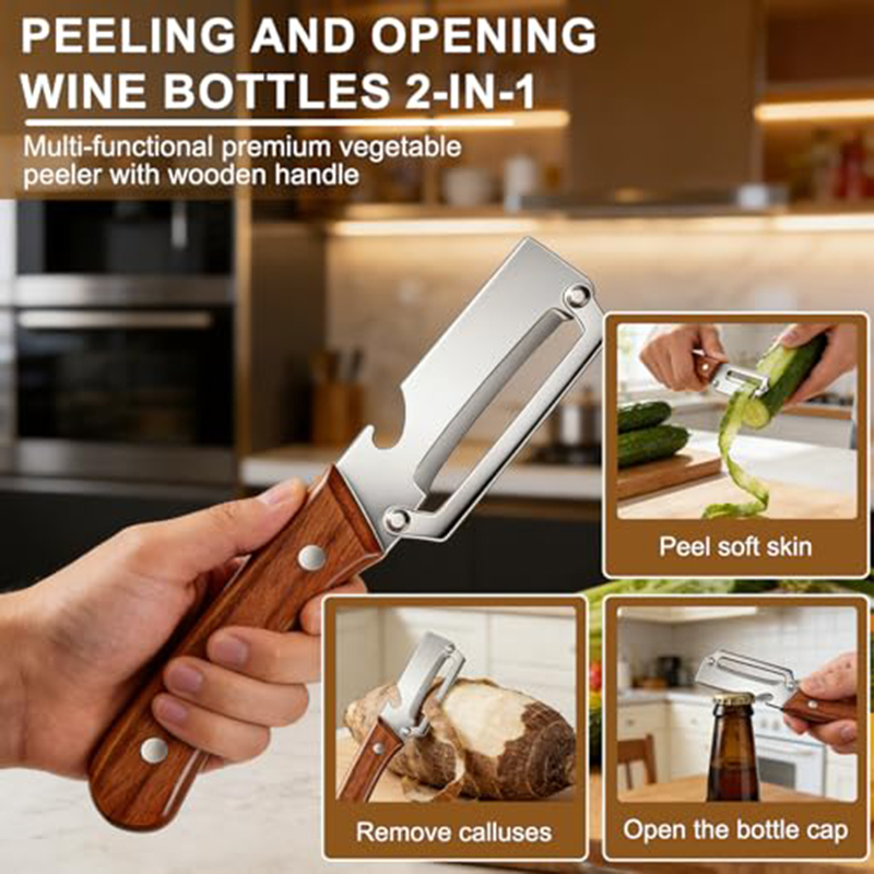 Stainless Steel Kitchen Peeler - đánh giá và giá Woodworking Project